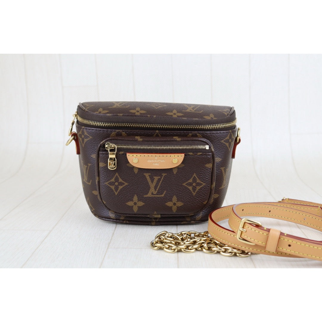 Very Good ( Rank A)｜LV Monogram mini bumbag With Shoulder Bag  IC Chips Model ｜S25032618