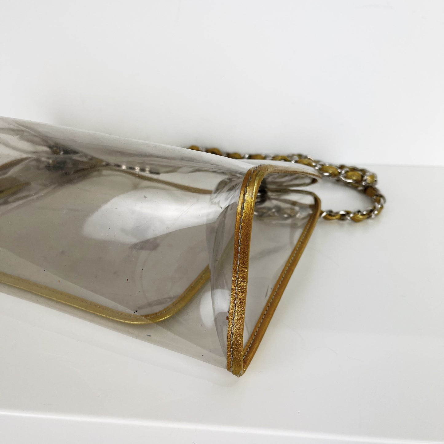 PVC Shopper Tote Clear SHW