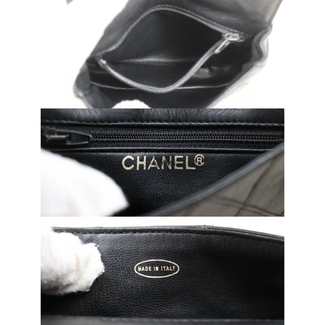 Good ( Rank AB)｜ CHANEL  Matrasse Lambskin Waist Bag ｜H25022412