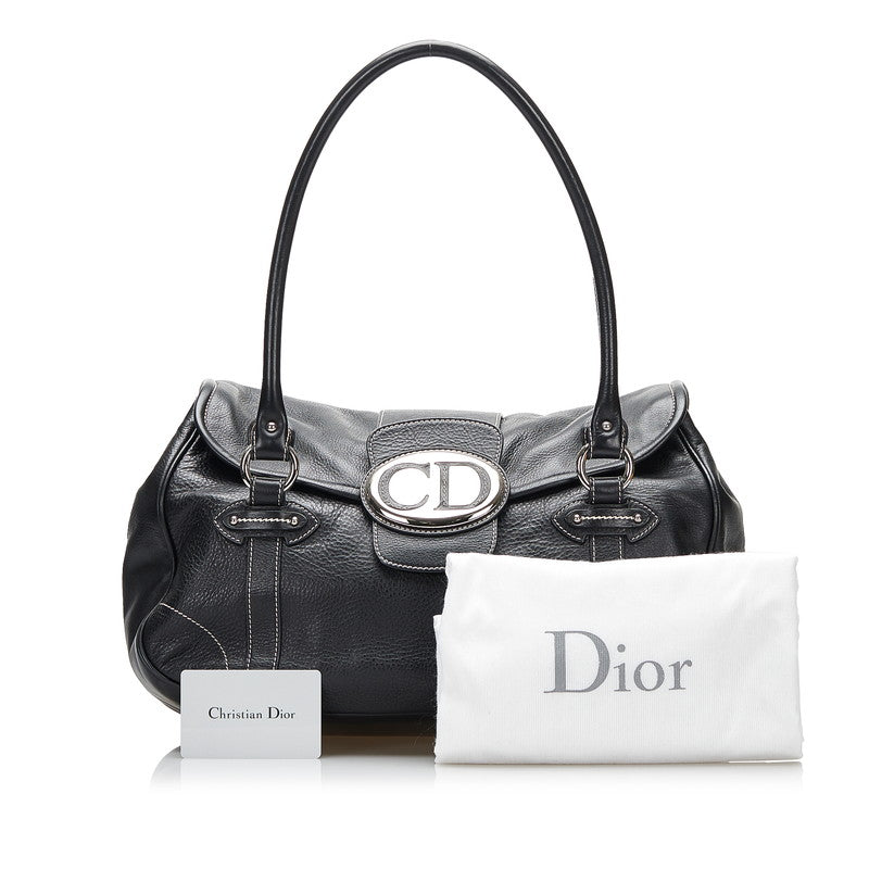 CD Flap Leather Handbag 02-BO-0046