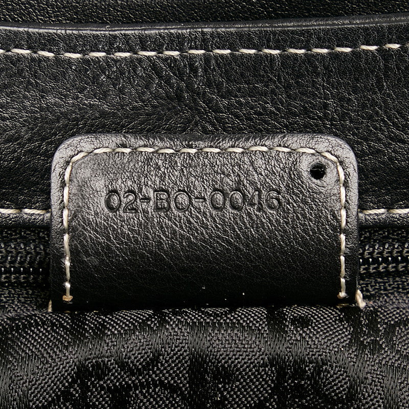 CD Flap Leather Handbag 02-BO-0046