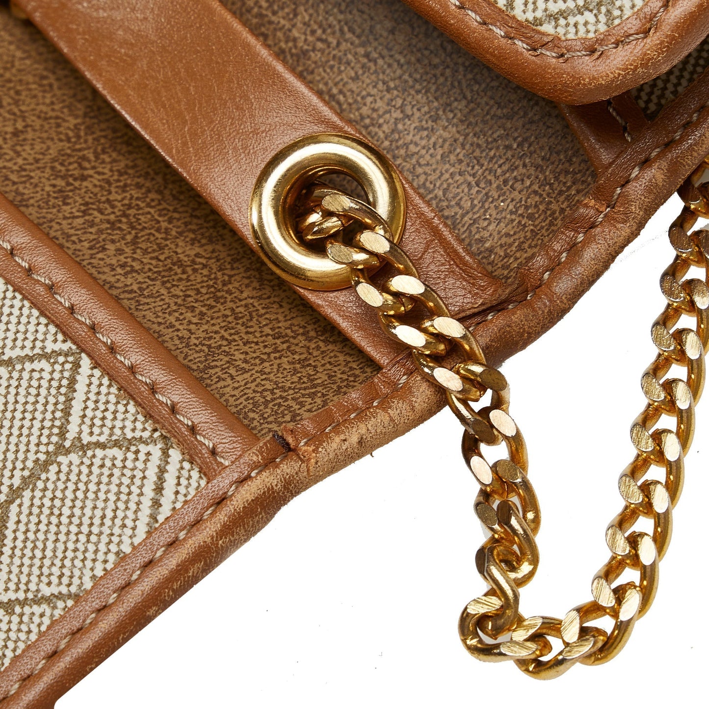 DIOR Honeycomb Chain Crossbody Bag