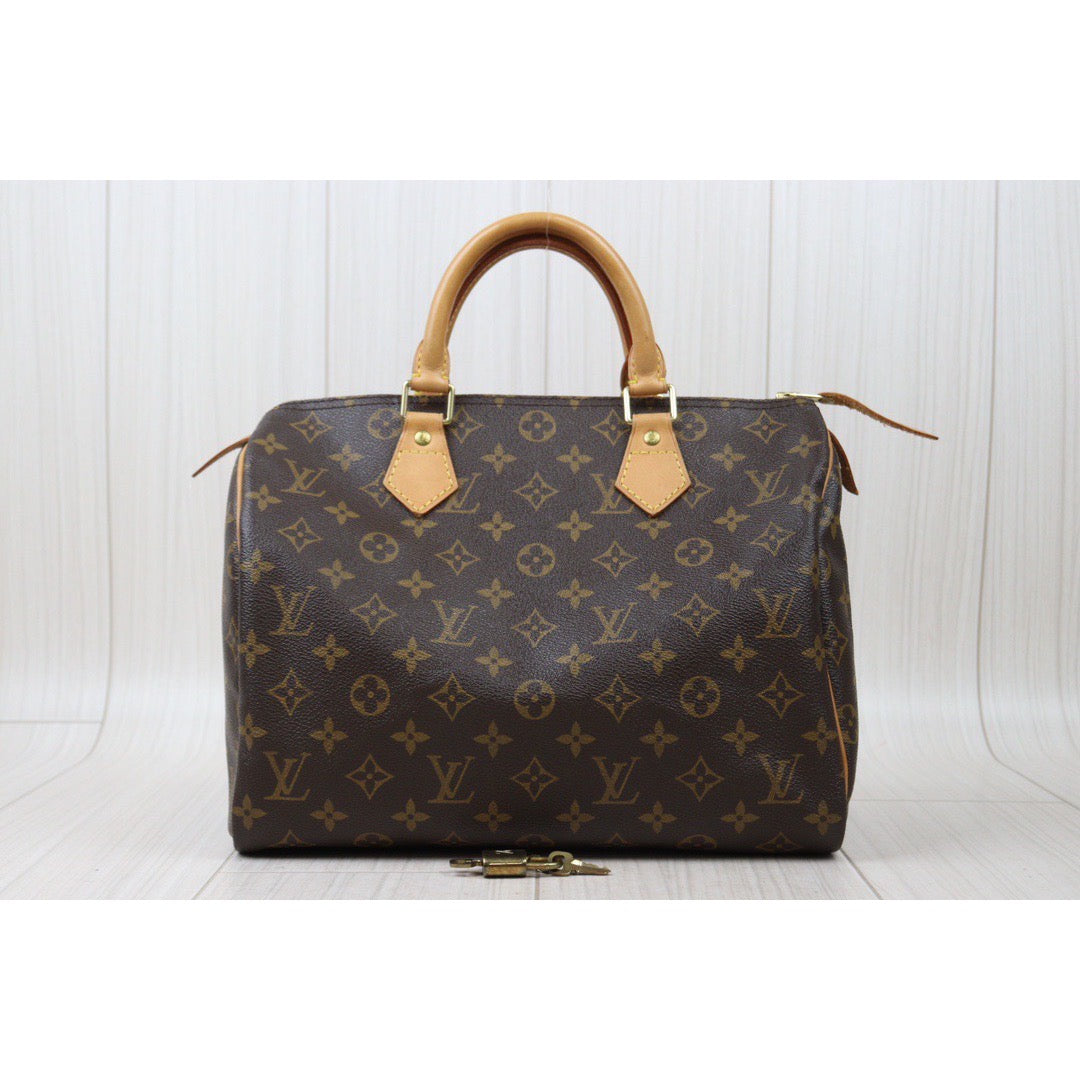 Rank AB｜ LV Monogram Speedy 30 Hand Bag ｜VT25030104