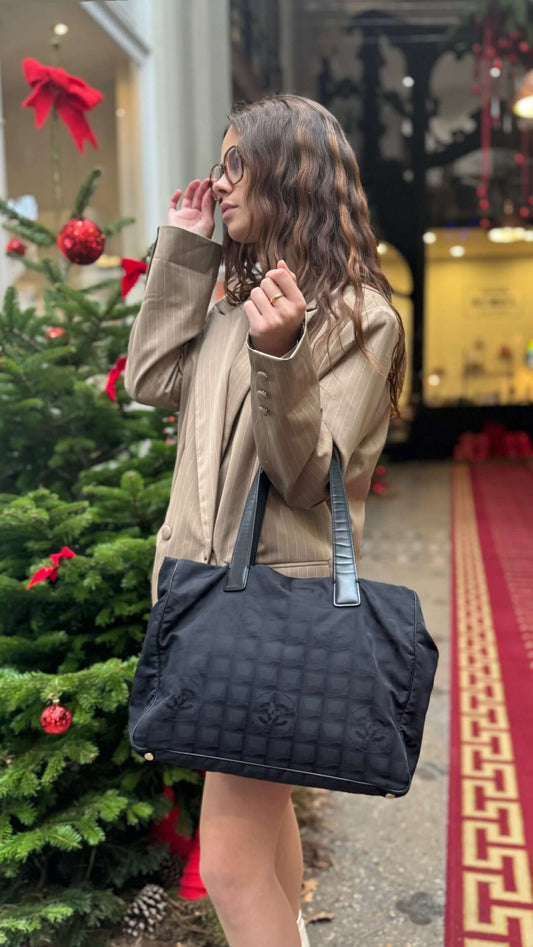 Chanel - Sac Travel line noir