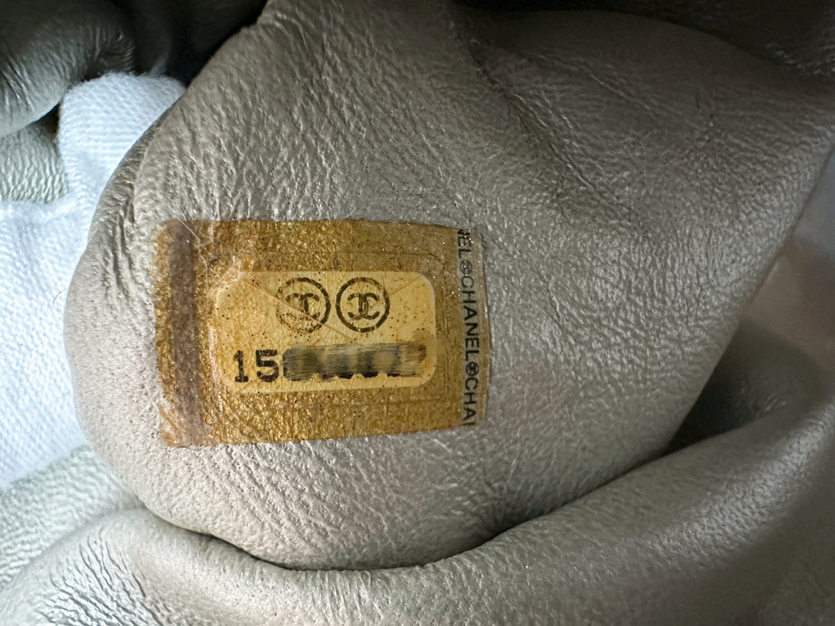 Chanel Timeless Clutch Bag shinny gold beige colour