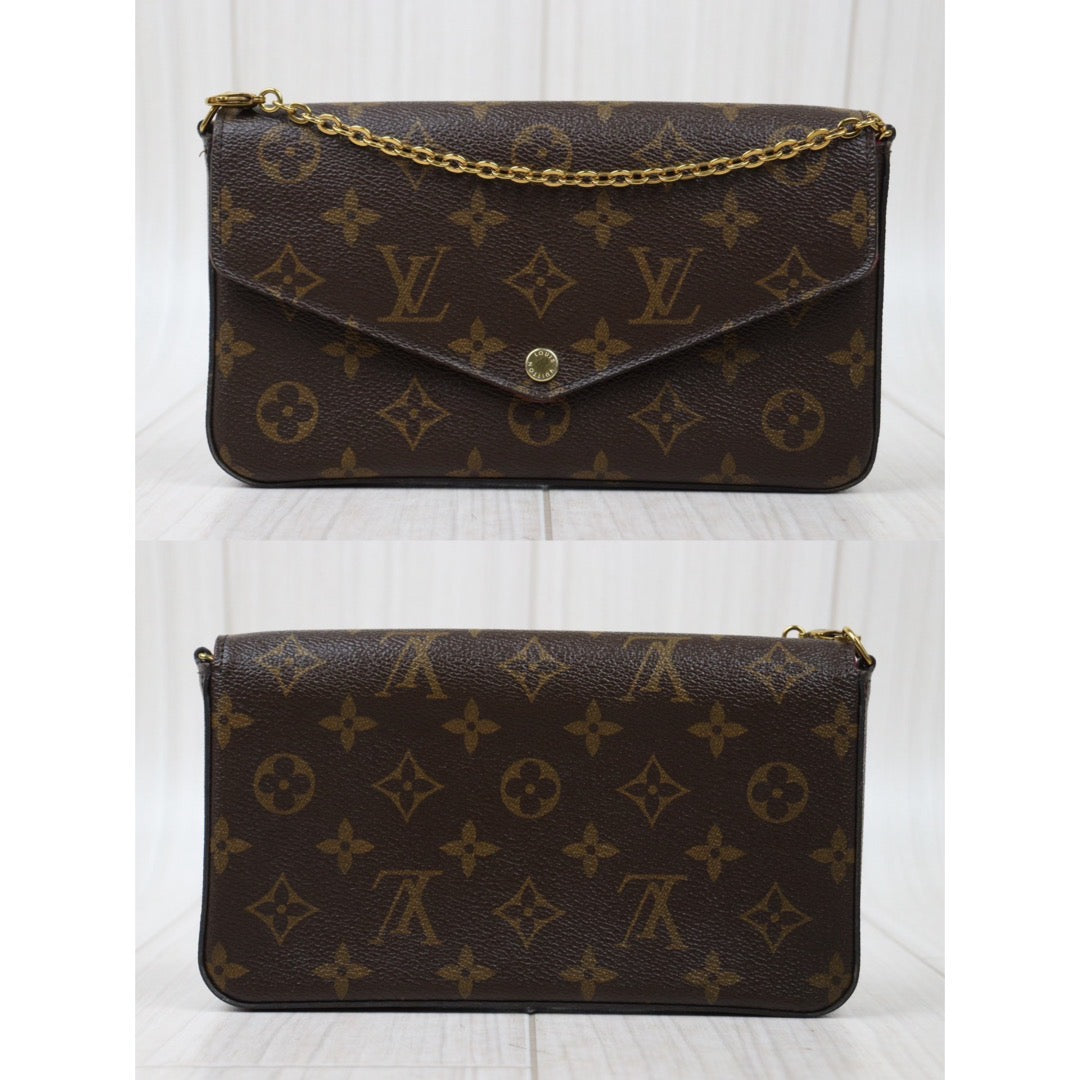 Rank AB ｜LV Monogram Pochette Felicie Shoulder Bag｜S24061719