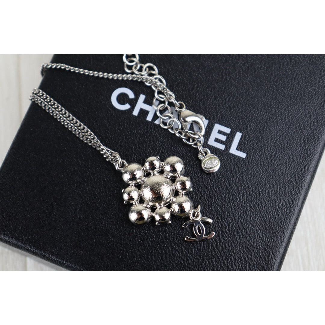 Very Good ( Rank A) ｜CHANEL COCO Mark Colorblock Rhinestone Chocker Necklace｜H25011109