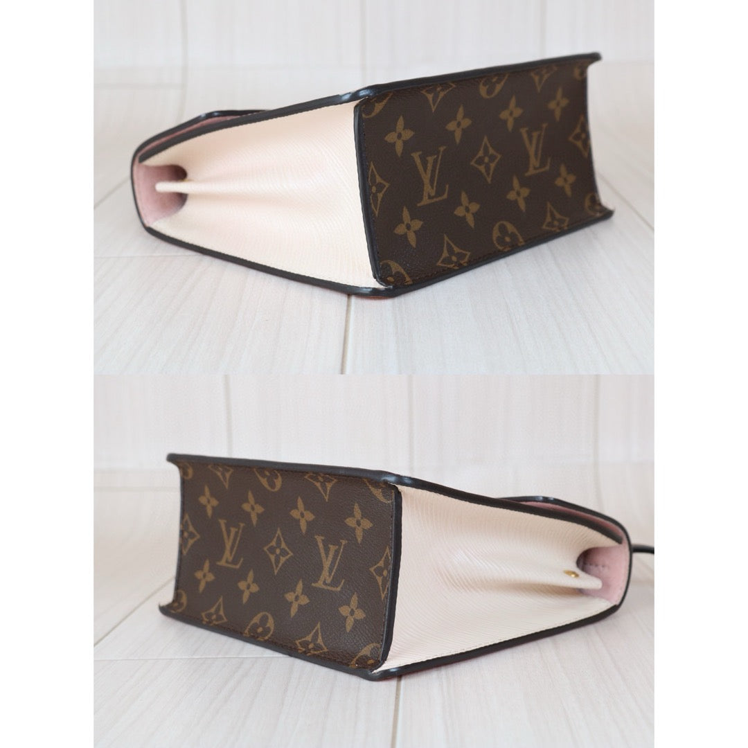 Very Good ( Rank A)｜LV Monogram Street Spring HandBag With ShoulderBag Pink｜S24082203