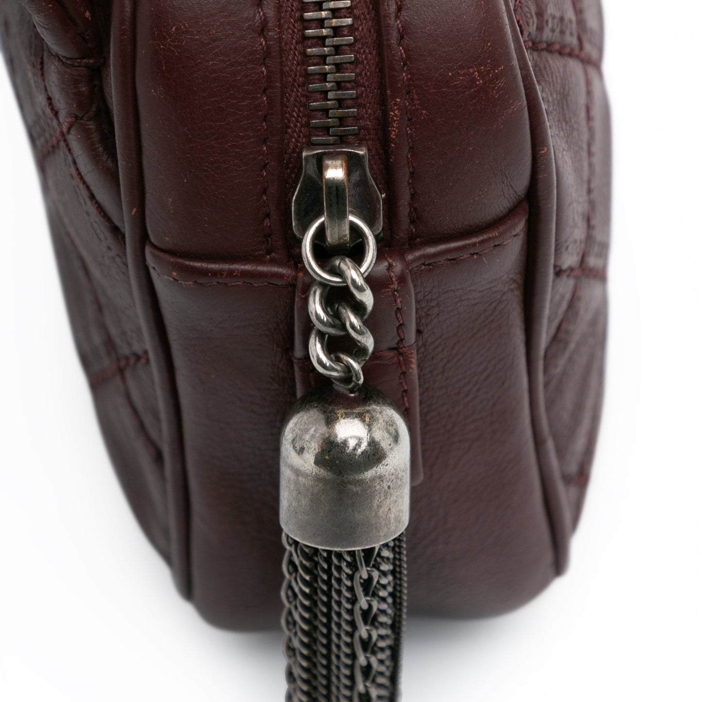 Red Chanel Paris Edinburgh Medium Calfskin Coco Sporran Flap Crossbody Bag