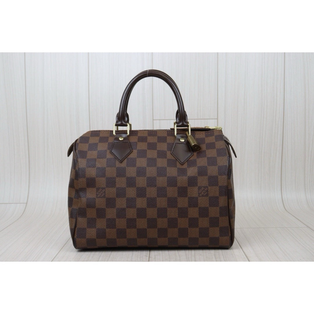 Rank AB｜ LV Damier Speedy 25 Hand Bag ｜24070207