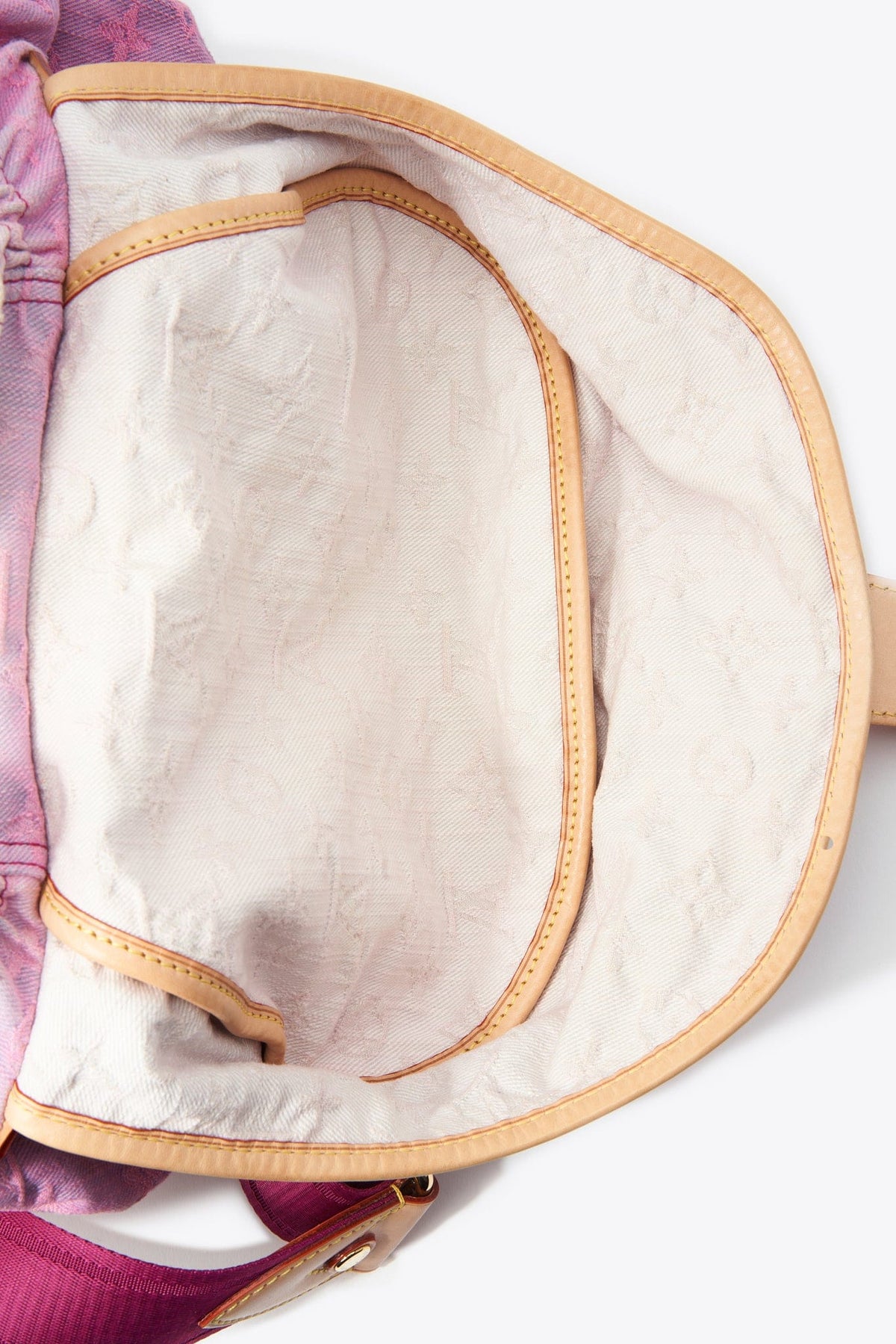 Louis Vuitton Rose Pink Denim Sunburst / Sunshine Bag