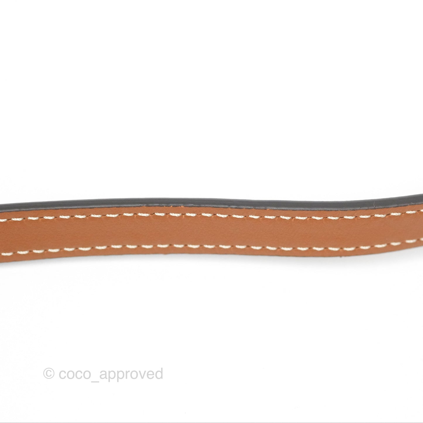 Celine Wallet On Strap Triomphe Canvas Tan Lambskin