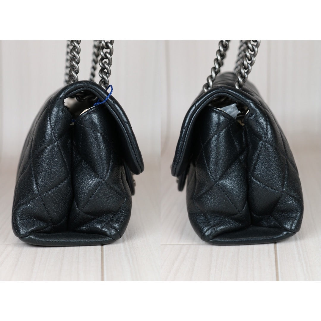 Rank A｜ CHANEL Matrasse Lamb Skin Single  Flap Bag Made in 2014-2015Year｜S24071001