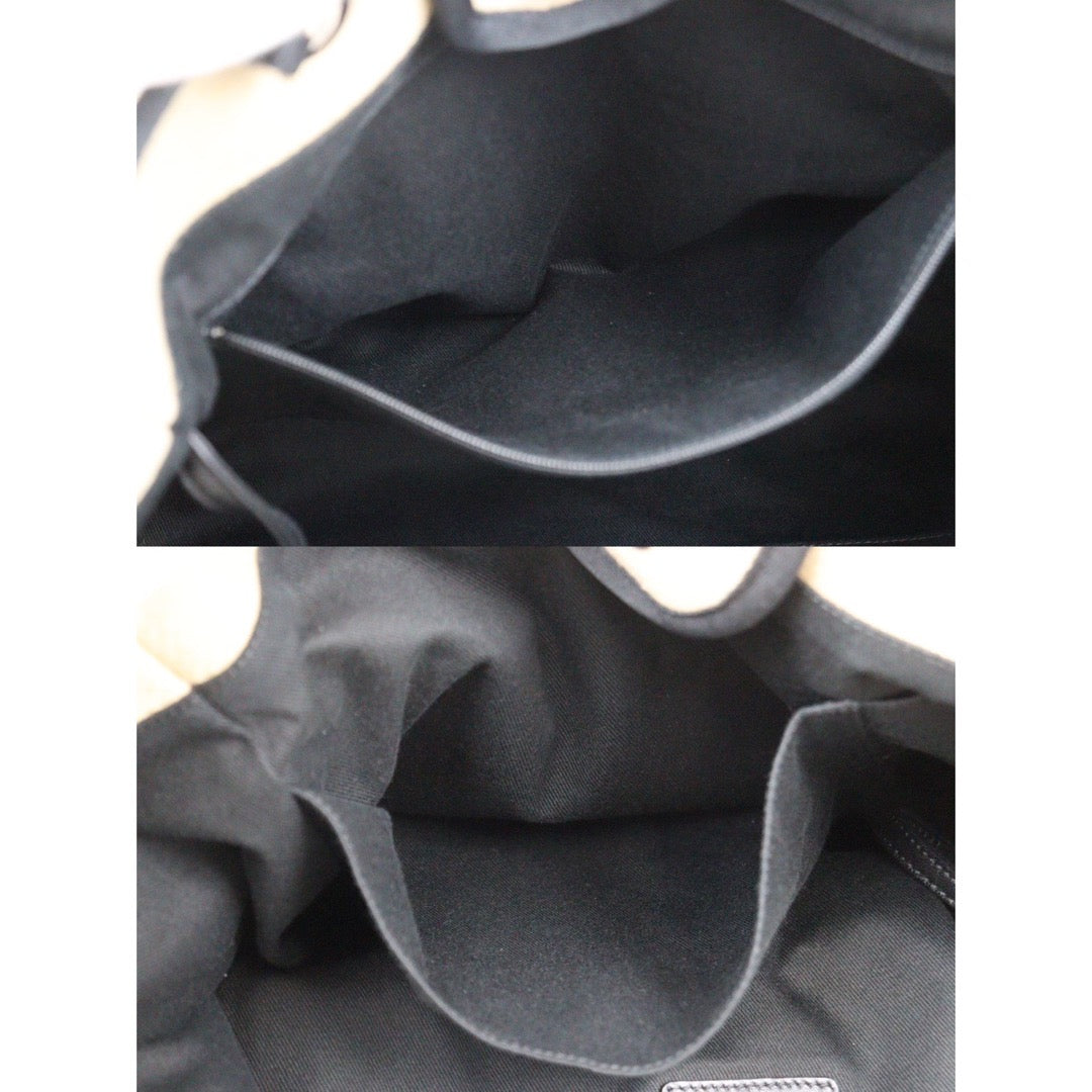 Rank A｜ CHANEL Canvas Tote Bag Khaki Large｜P24061127