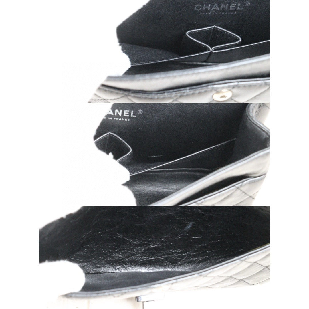 Good ( Rank AB)｜ CHANEL 2.55 Matelasse So Black Chain Shoulder Bag Small Made in 2008-2009 Year｜V25021910