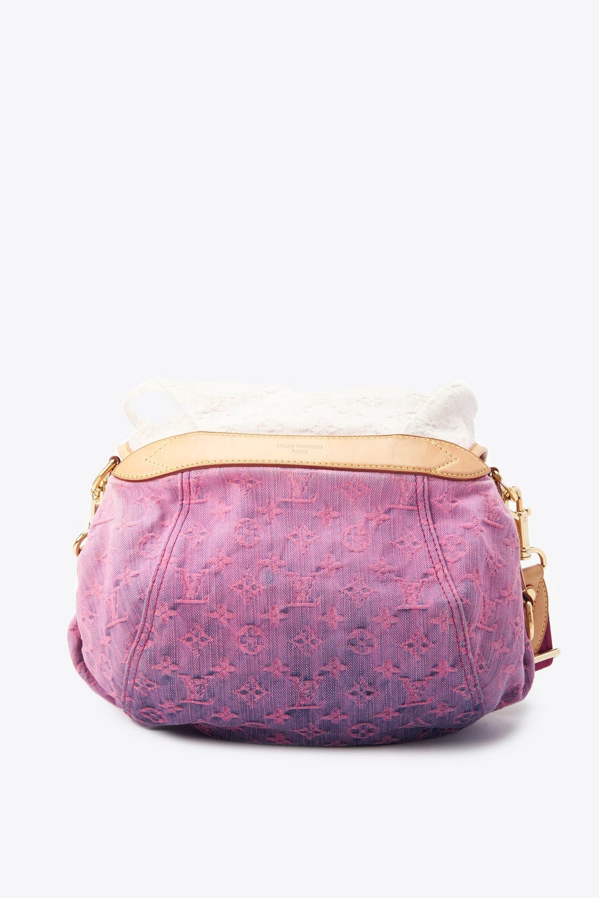 Louis Vuitton Rose Pink Denim Sunburst / Sunshine Bag