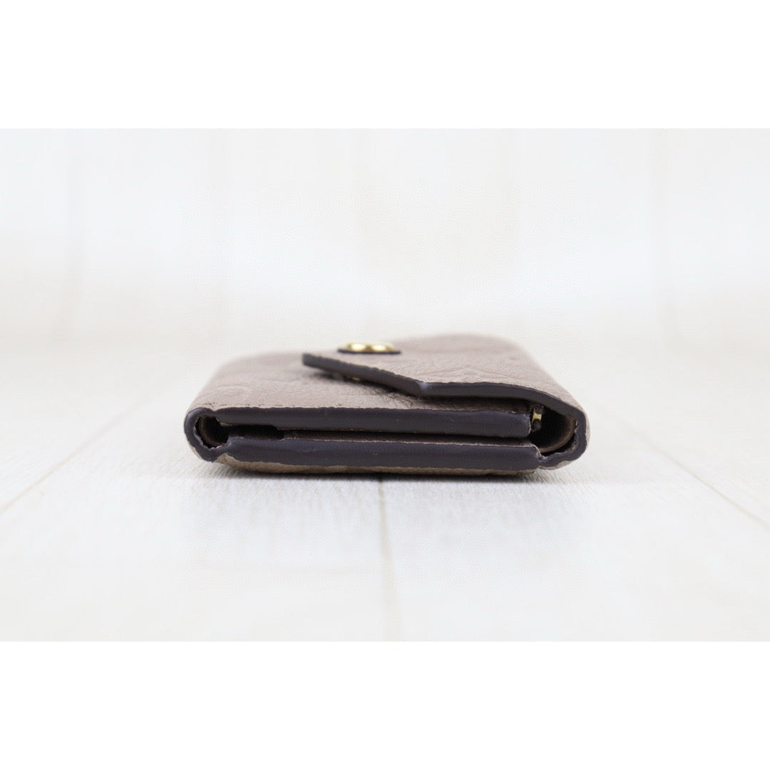 Very Good ( Rank A)｜  LV  Monogram Zoe Wallet Grey  IC Chips Model ｜Counter Price ￥99,000JPY｜H25022601