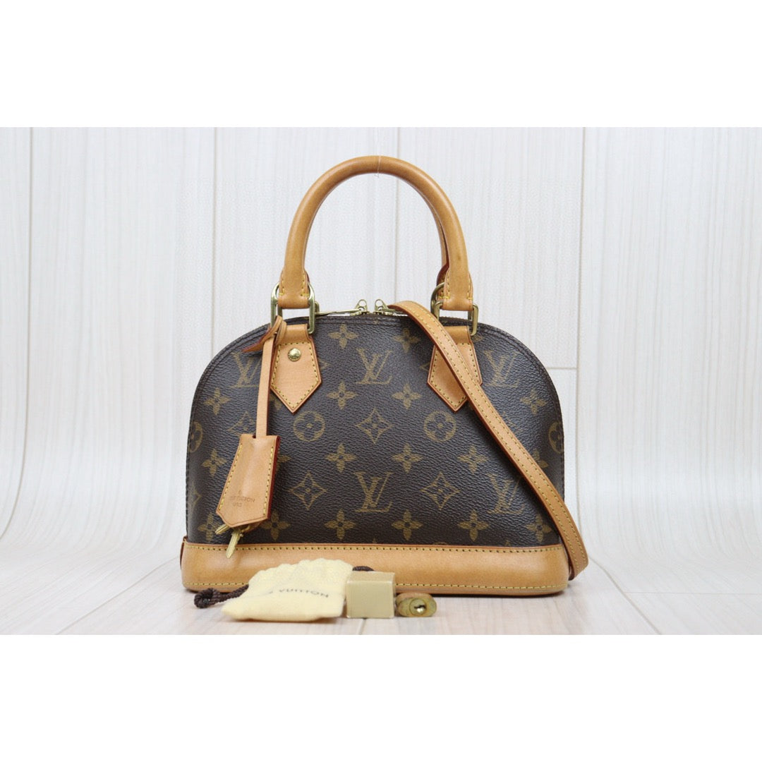 Good ( Rank AB)｜LV Monogram Alma BB HandBag Shoulder Bag｜S25022606