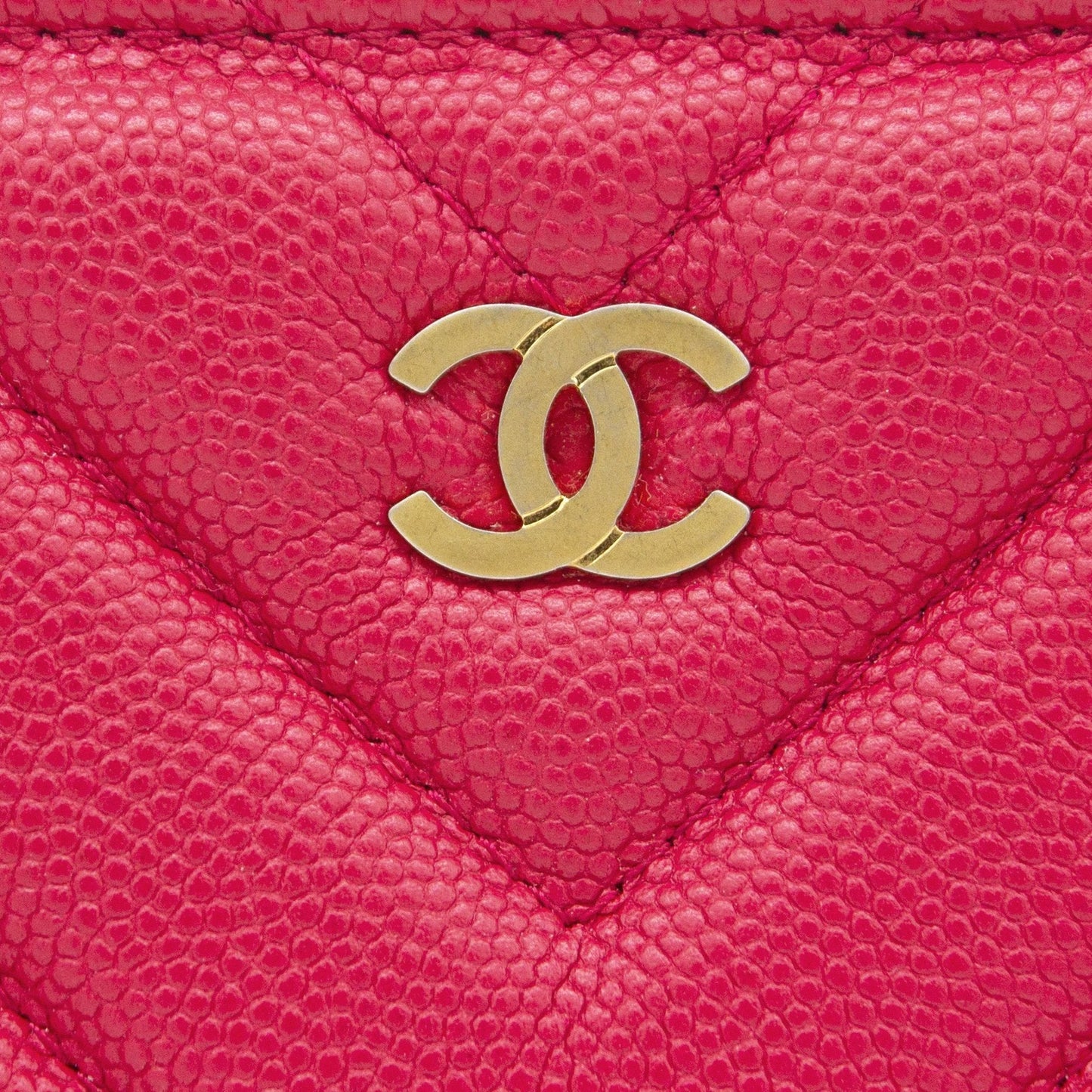 Chanel Ancient O-case Ancient Greek Charms Pouch Fushia
