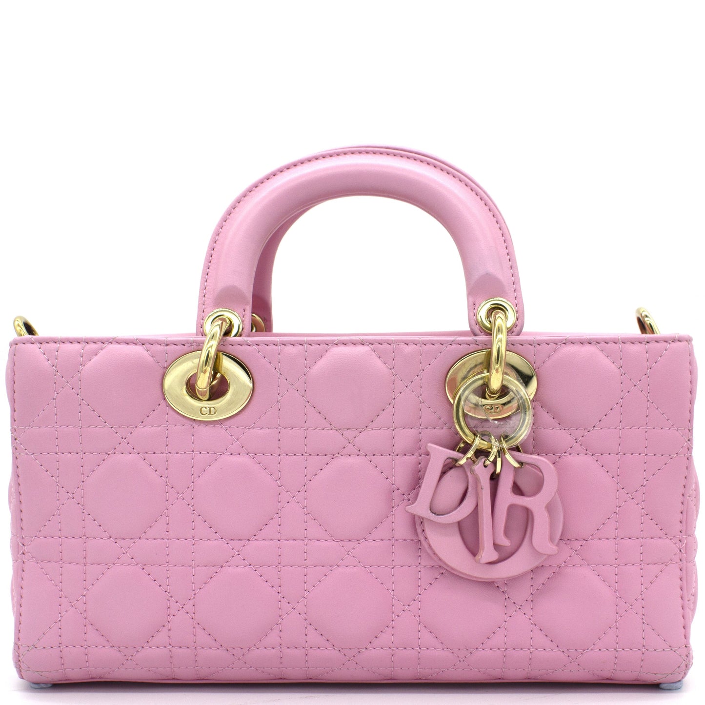 Dior Pink Quilted Leather Runway Bag