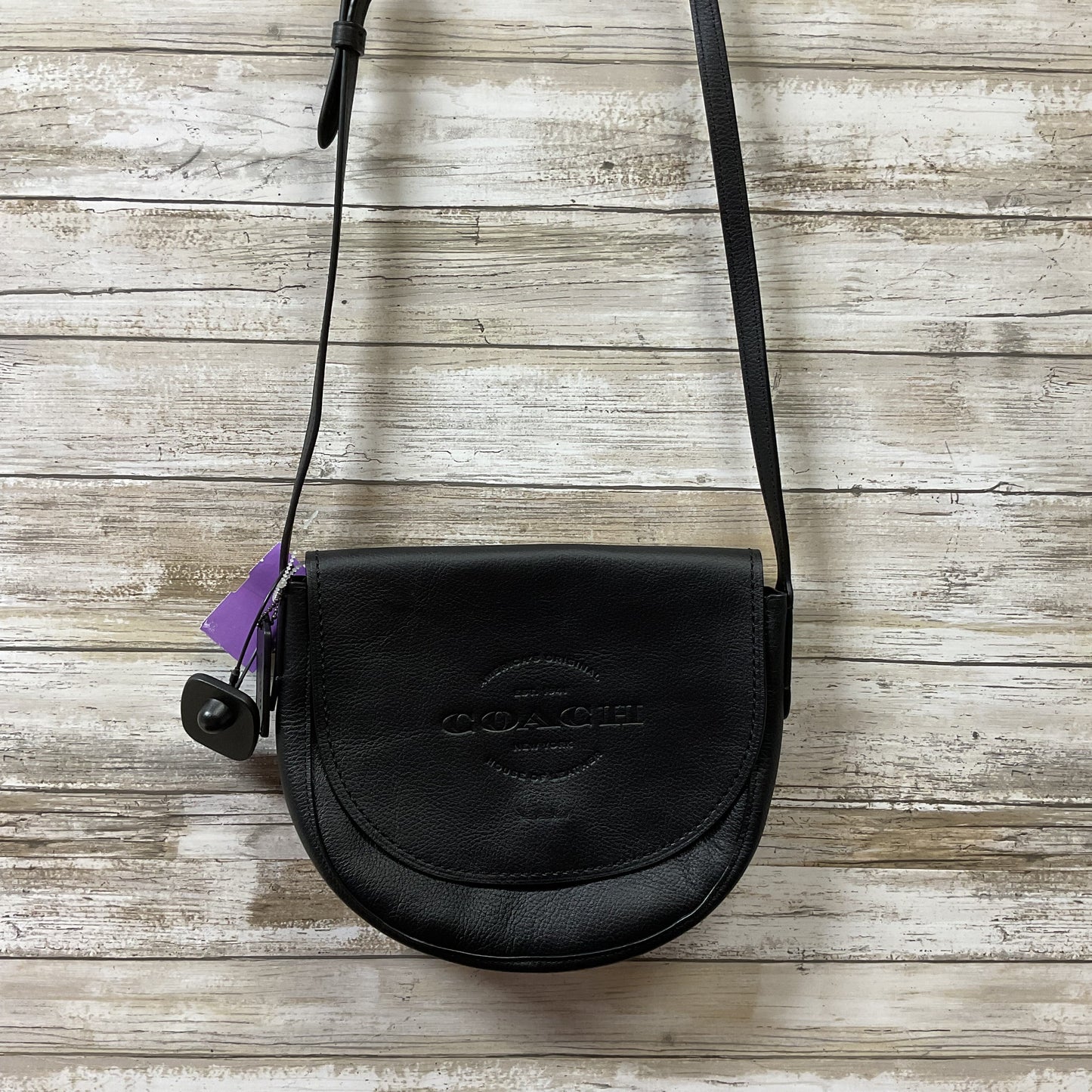 Crossbody Designer By Coach In Black, Size:Medium