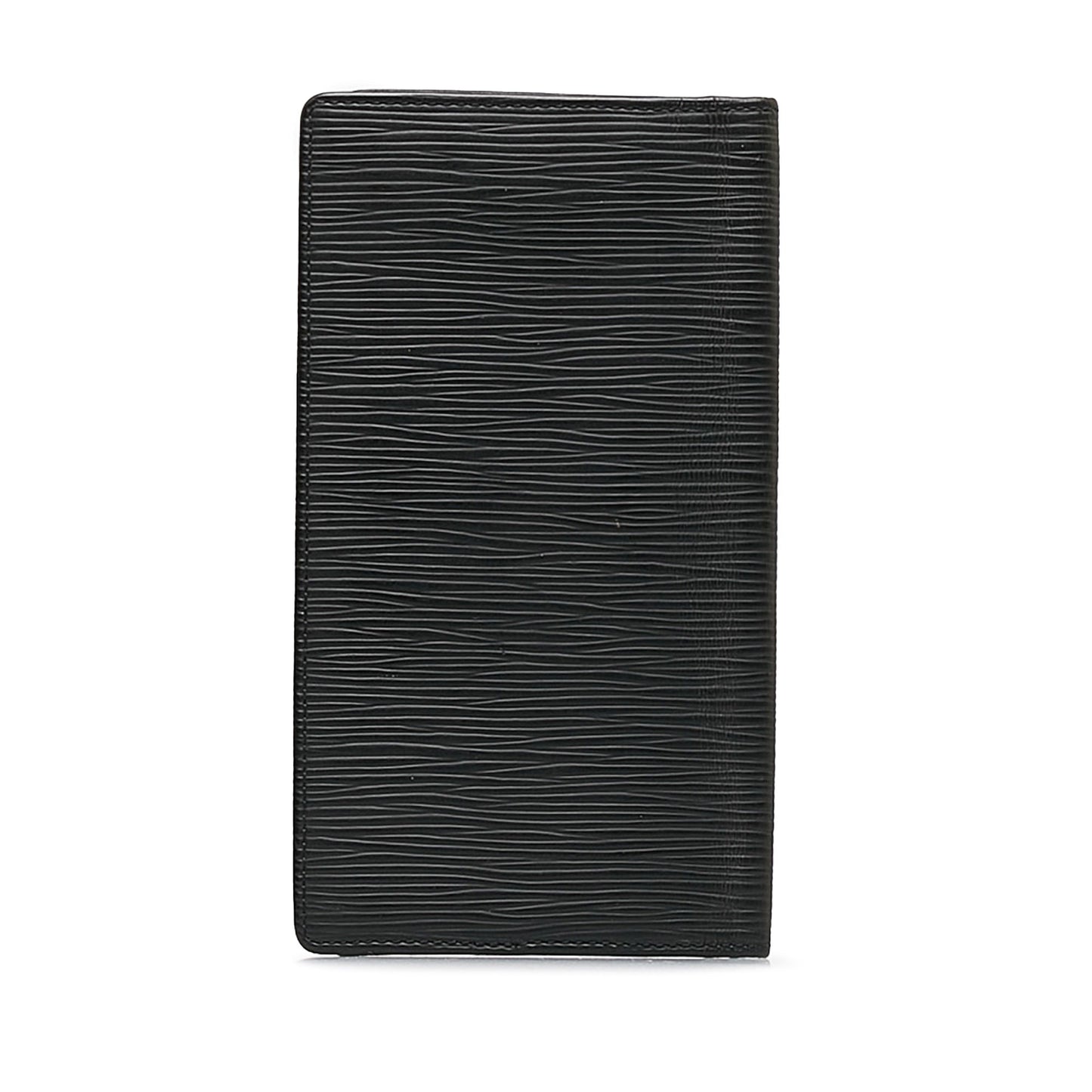Black Louis Vuitton Epi Leather Brazza Wallet