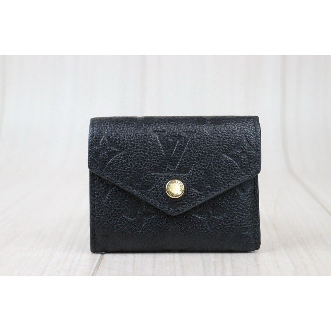 Rank AB ｜ LV Monogram Calf Skin Black Wallet  ｜24080507
