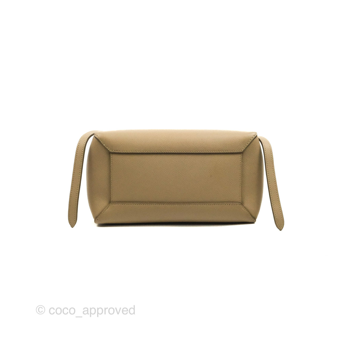 Celine Micro Belt Bag Light Taupe Grained Calfskin Gold Hardware