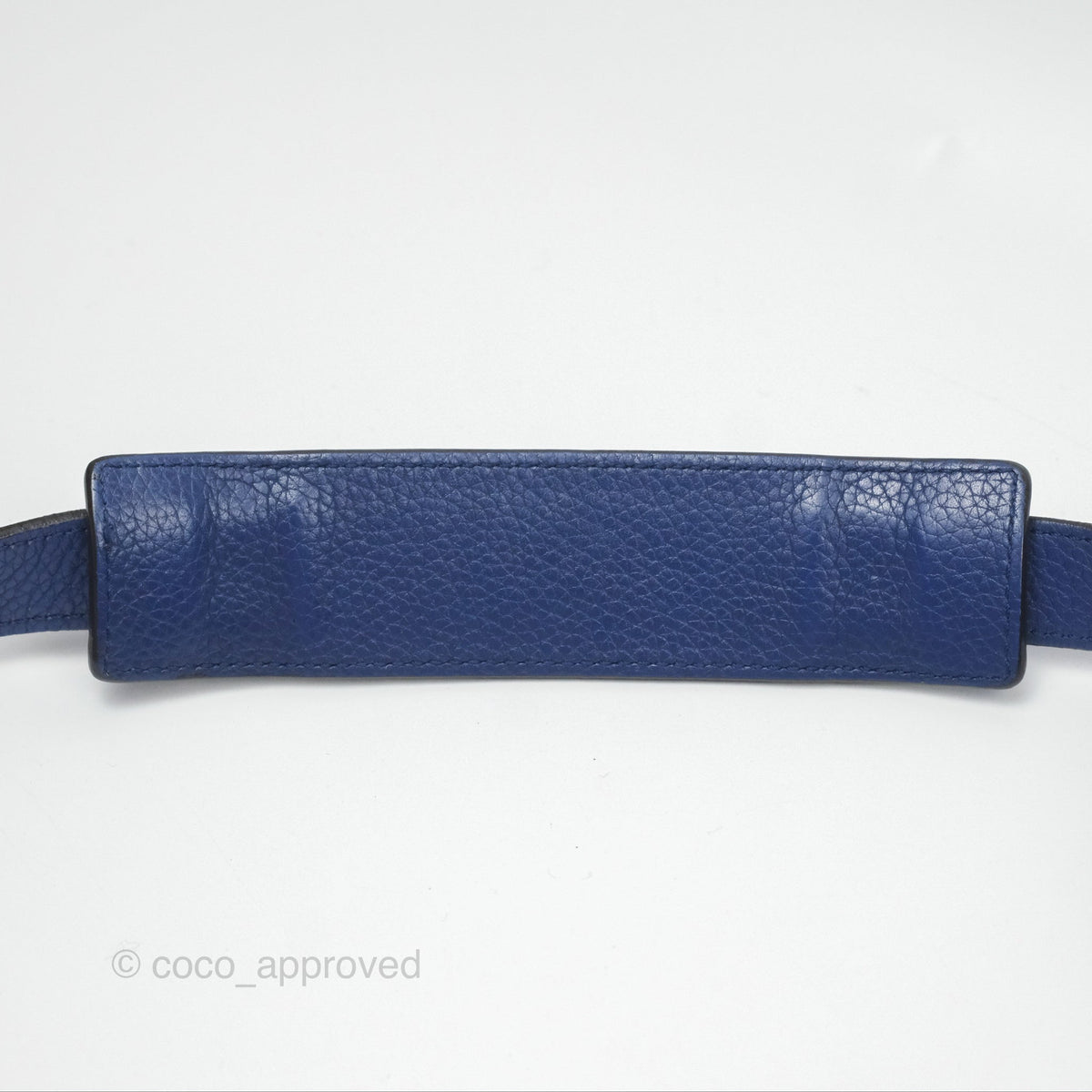 Celine Small Sleek Trapeze Blue Calfskin