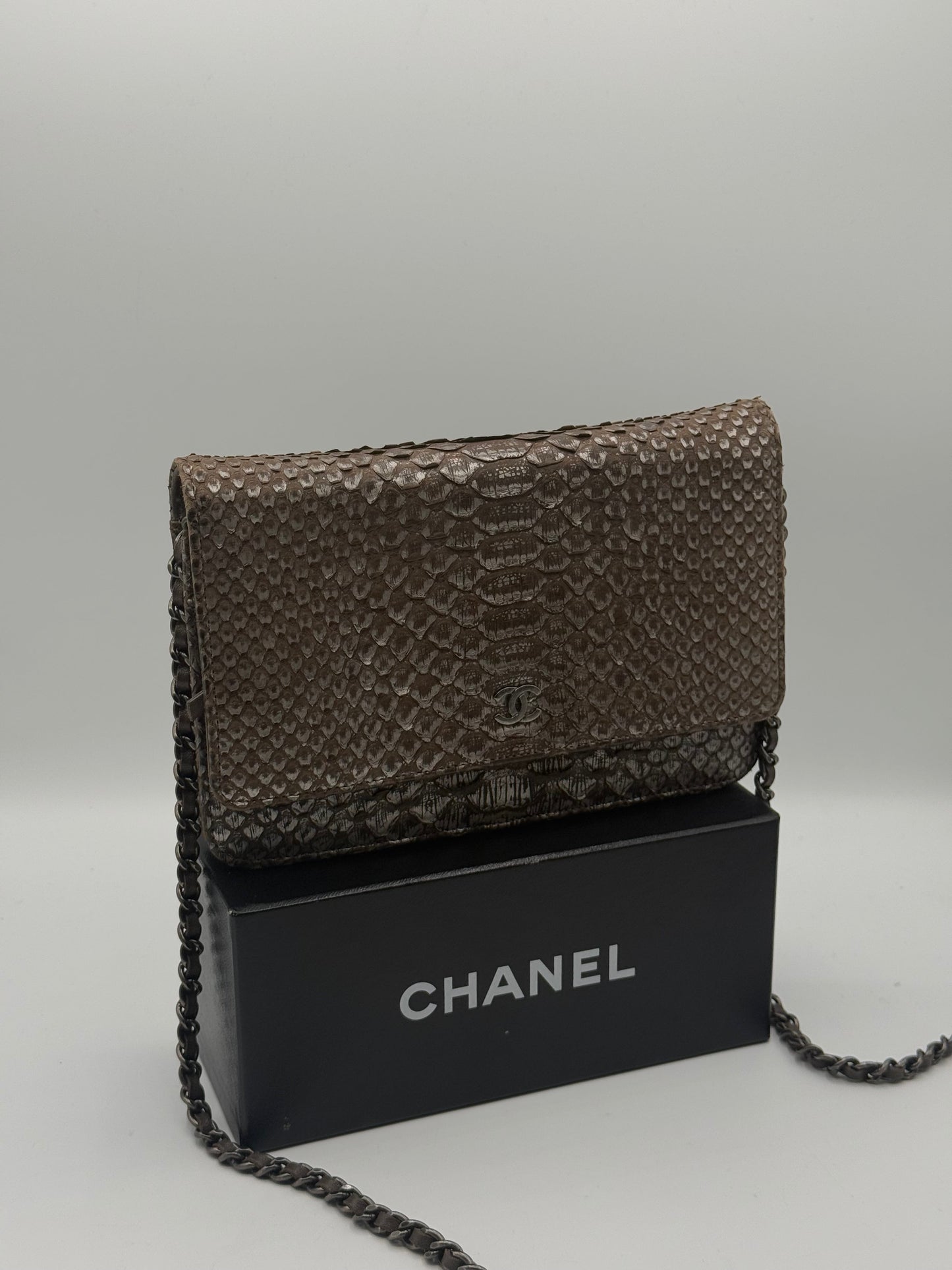 Chanel - Sac Wallet on chain édition python