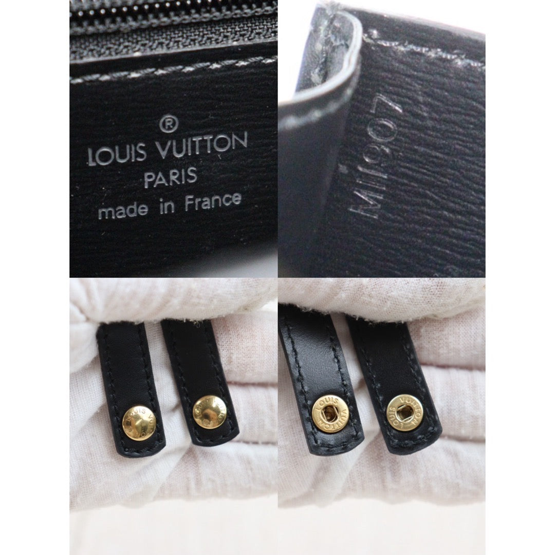 Rank AB｜ LV Epi Shoulder Bag Black｜24052803