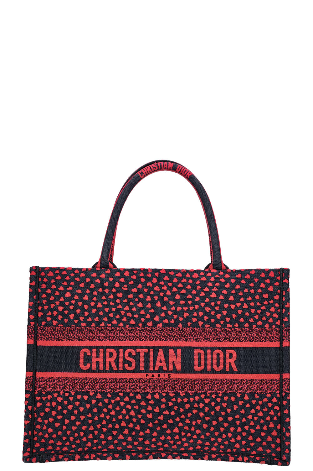 CHRISTIAN DIOR Book Tote Medium I Love Paris