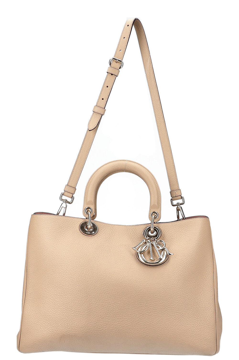 CHRISTIAN DIOR Diorissimo Tote Bag Beige
