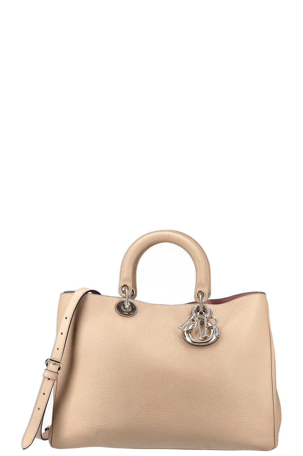 CHRISTIAN DIOR Diorissimo Tote Bag Beige