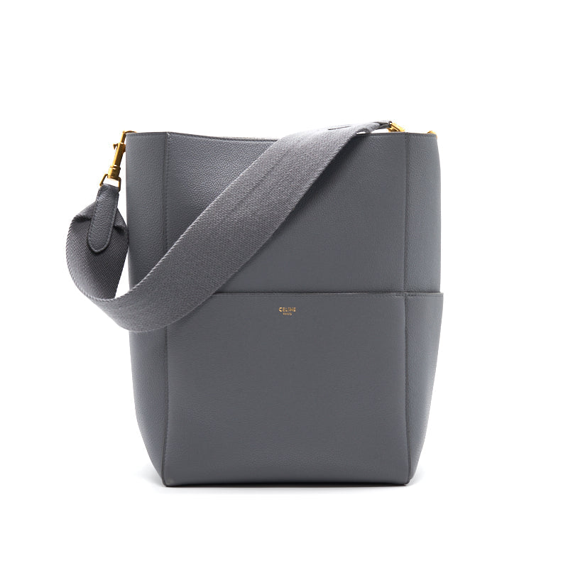 Celine Sangle Bucket Bag in Soft Gained Calfskin