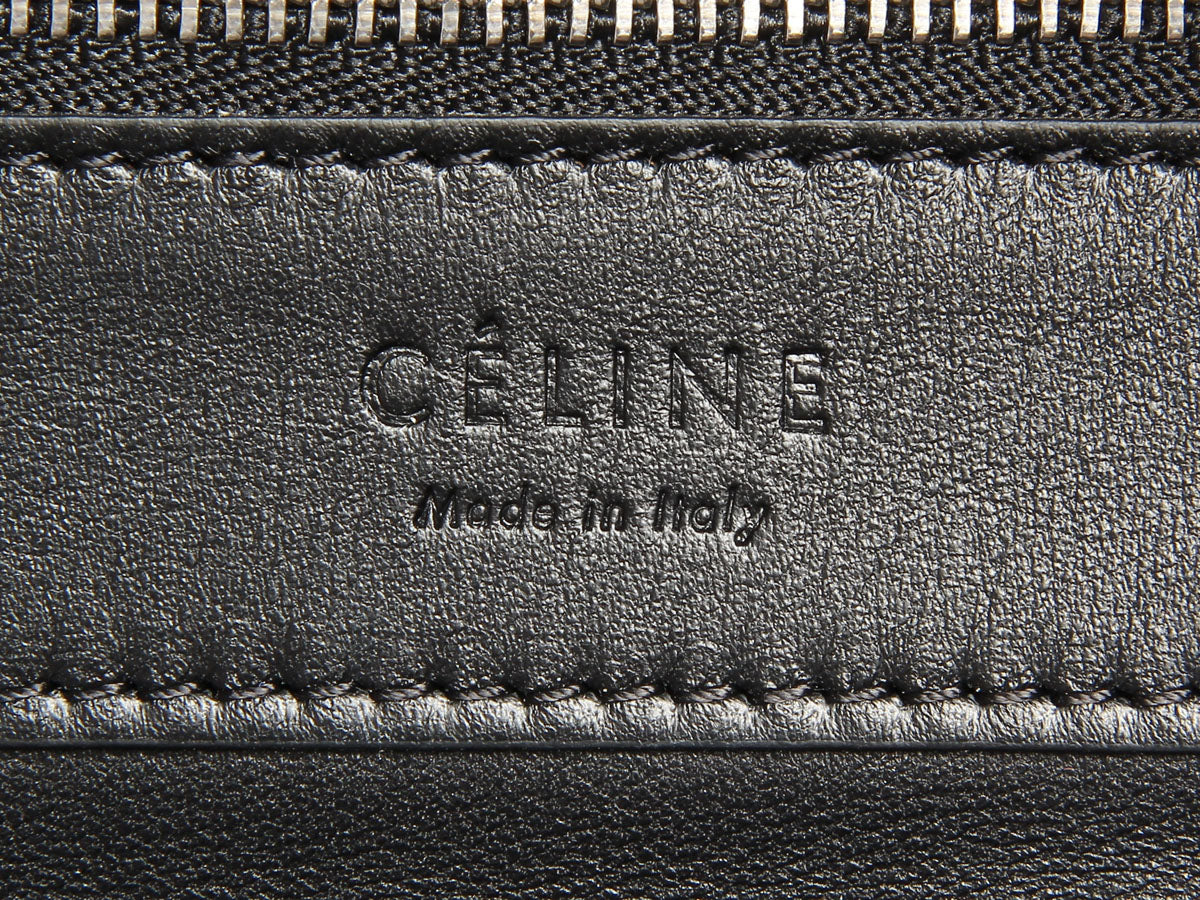 Céline Woven Plaid Tote