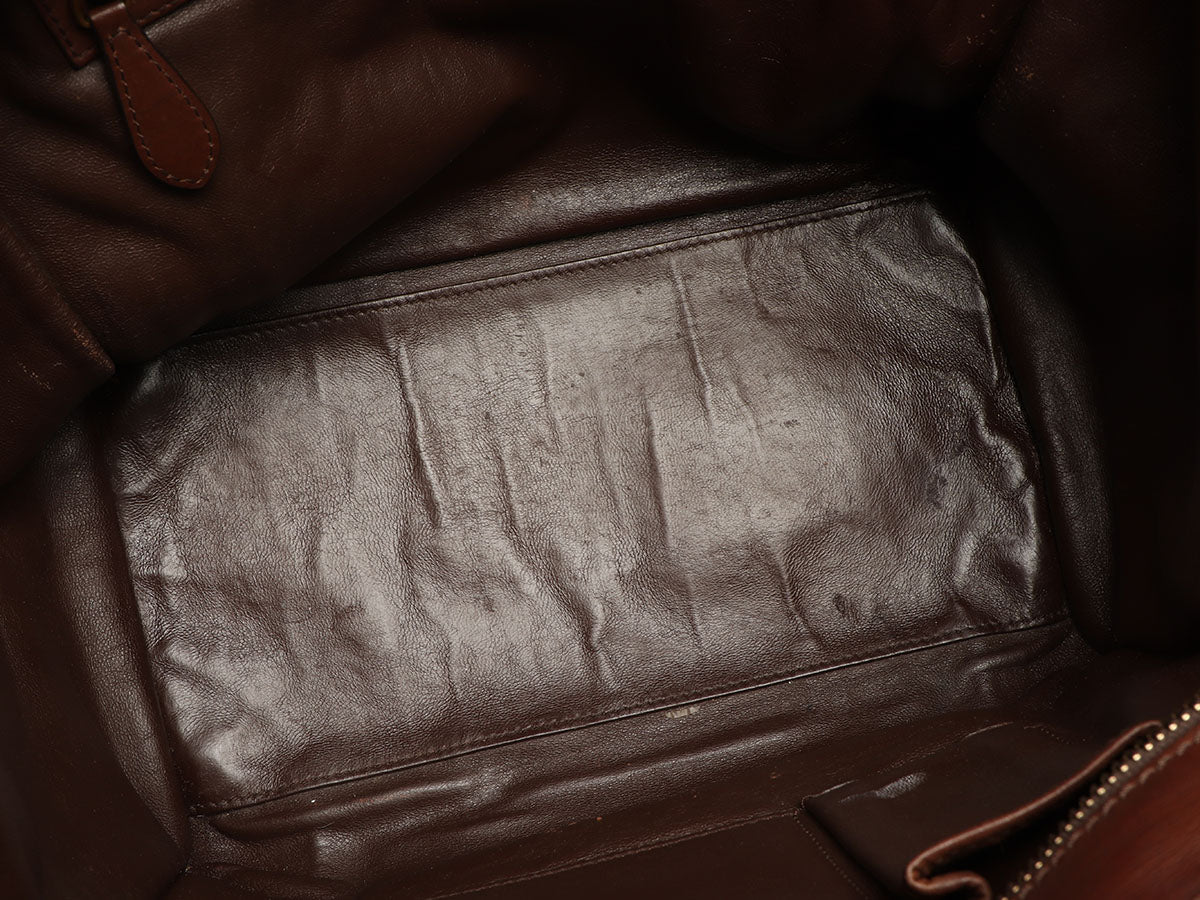 Céline Mini Tricolor Python Luggage