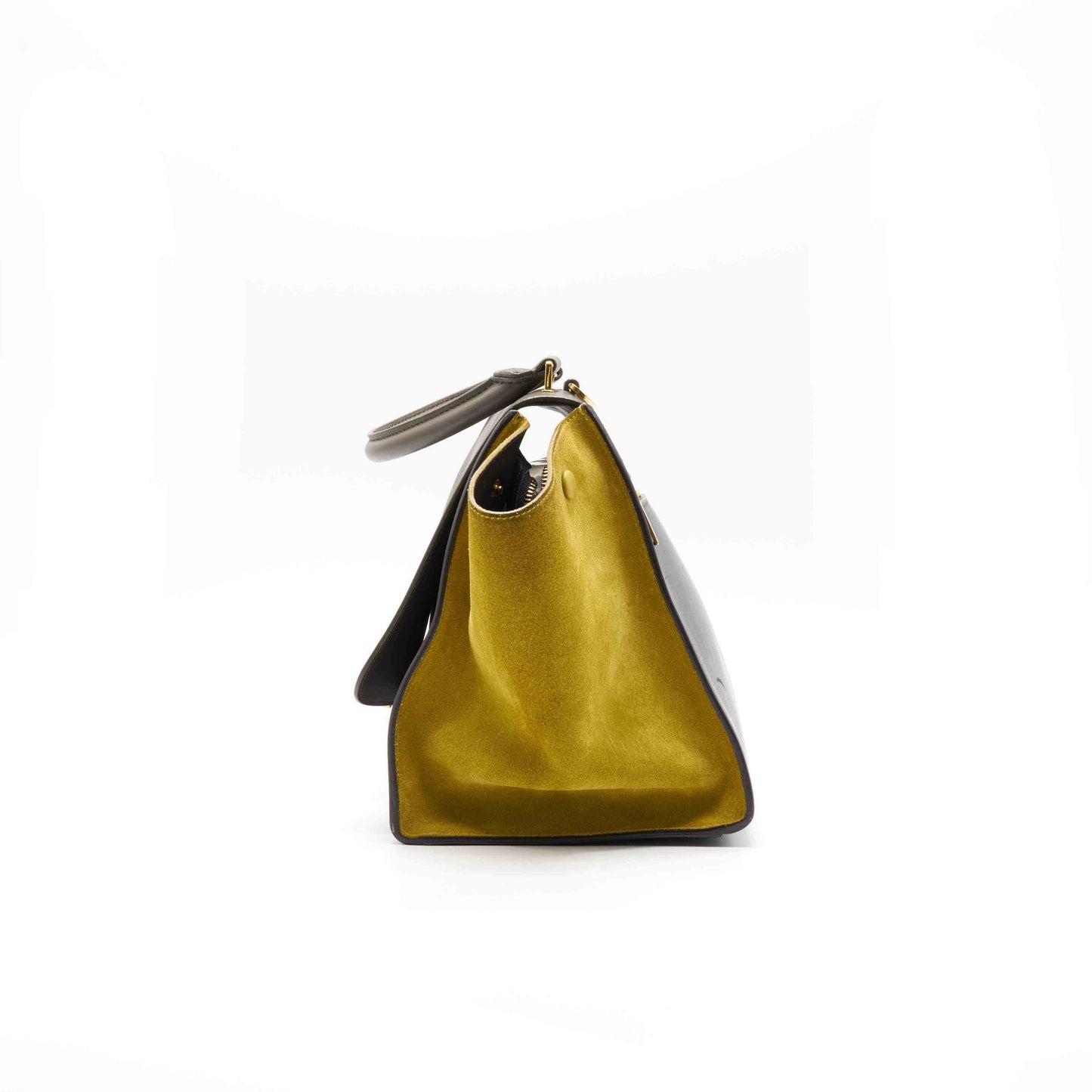 Celine Tri Color Leather Medium Trapeze Tote