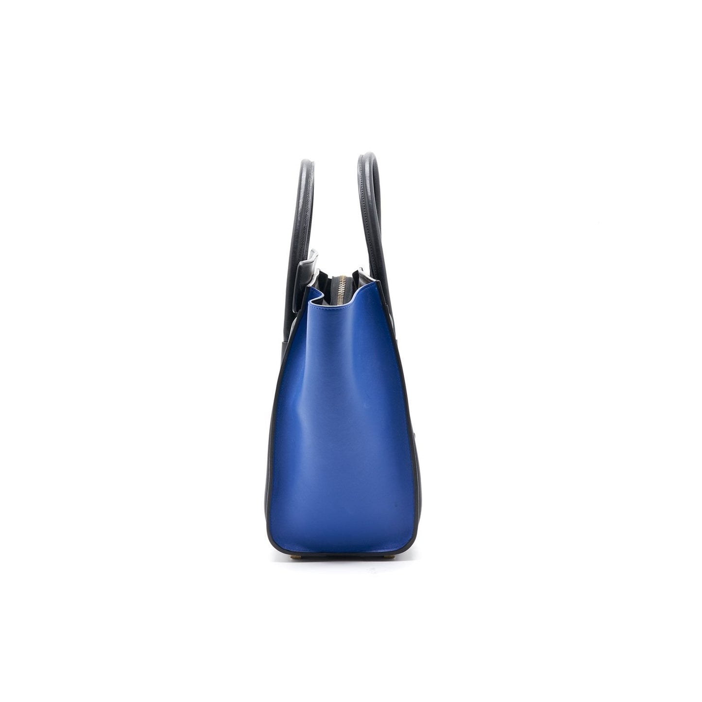 Celine Tri Color Leather Micro Luggage Tote