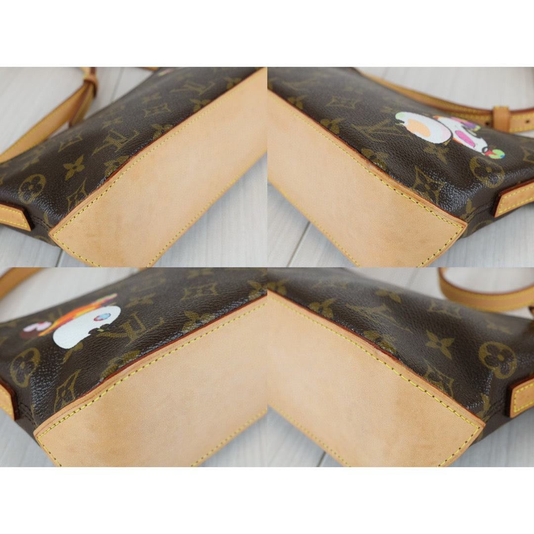 Very Good ( Rank A)｜ LV Takashi Murakam Panda Monogram Trotteur ShoulderBag ｜S25032001
