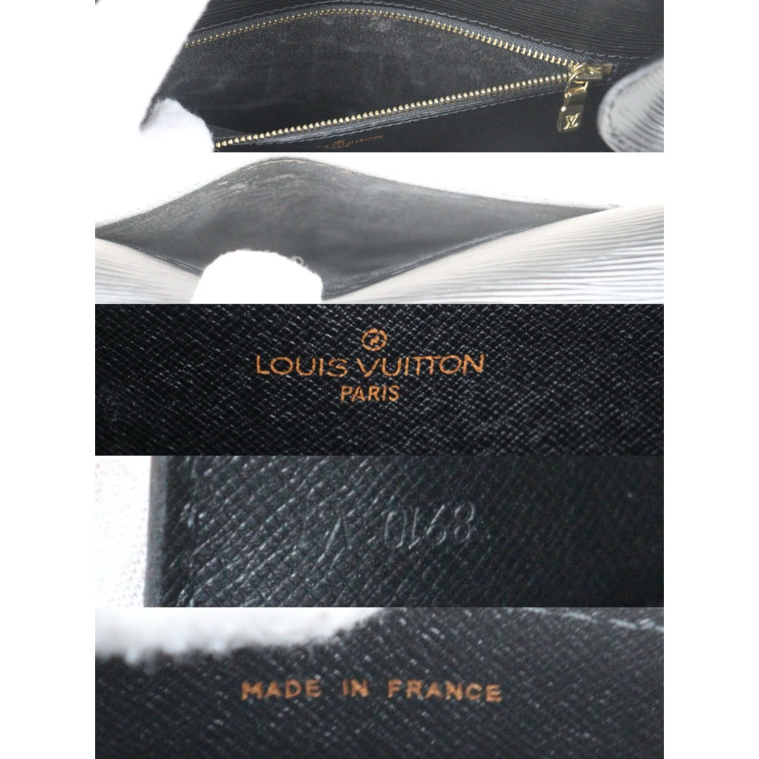 Very Good ( Rank A)｜LV Epi Saint-Cloud GM Shoulder Bag Black｜24100411