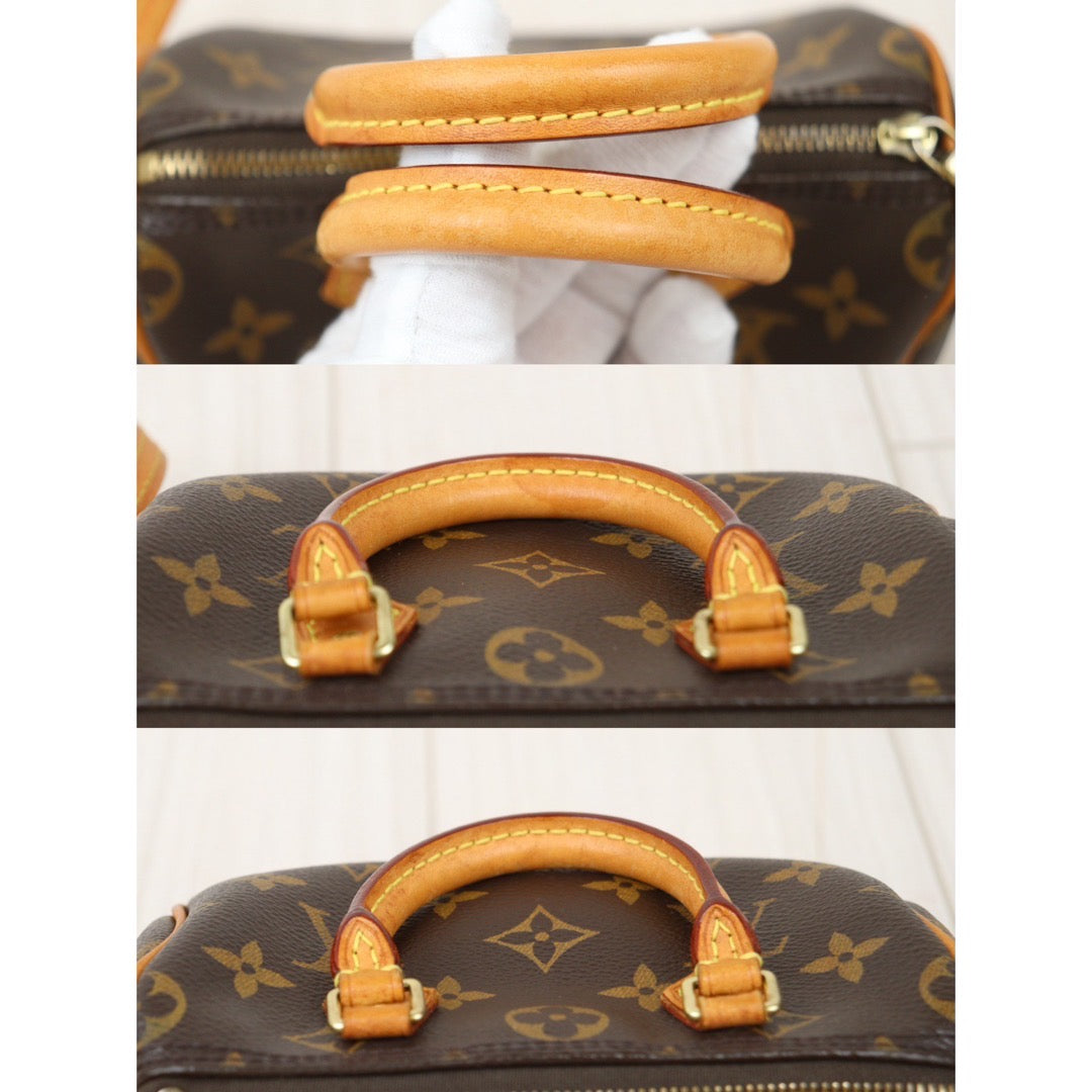 Good ( Rank AB)｜LV Monogram Nano Speedy  Shoulder Bag｜S24061714