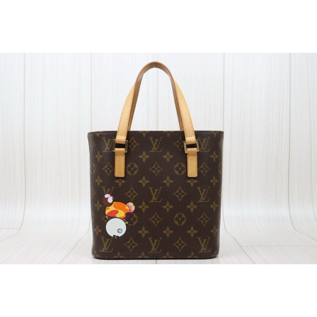 Good ( Rank AB)｜ LV Takashi Murakam Panda Monogram Vavin PM Tote Bag ｜P24122010