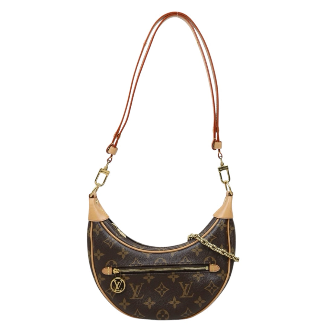 Very Good ( Rank A) ｜LV Monogram loopping Pochette Croissant Shoulder Bag IC Chips Model ｜S25033013