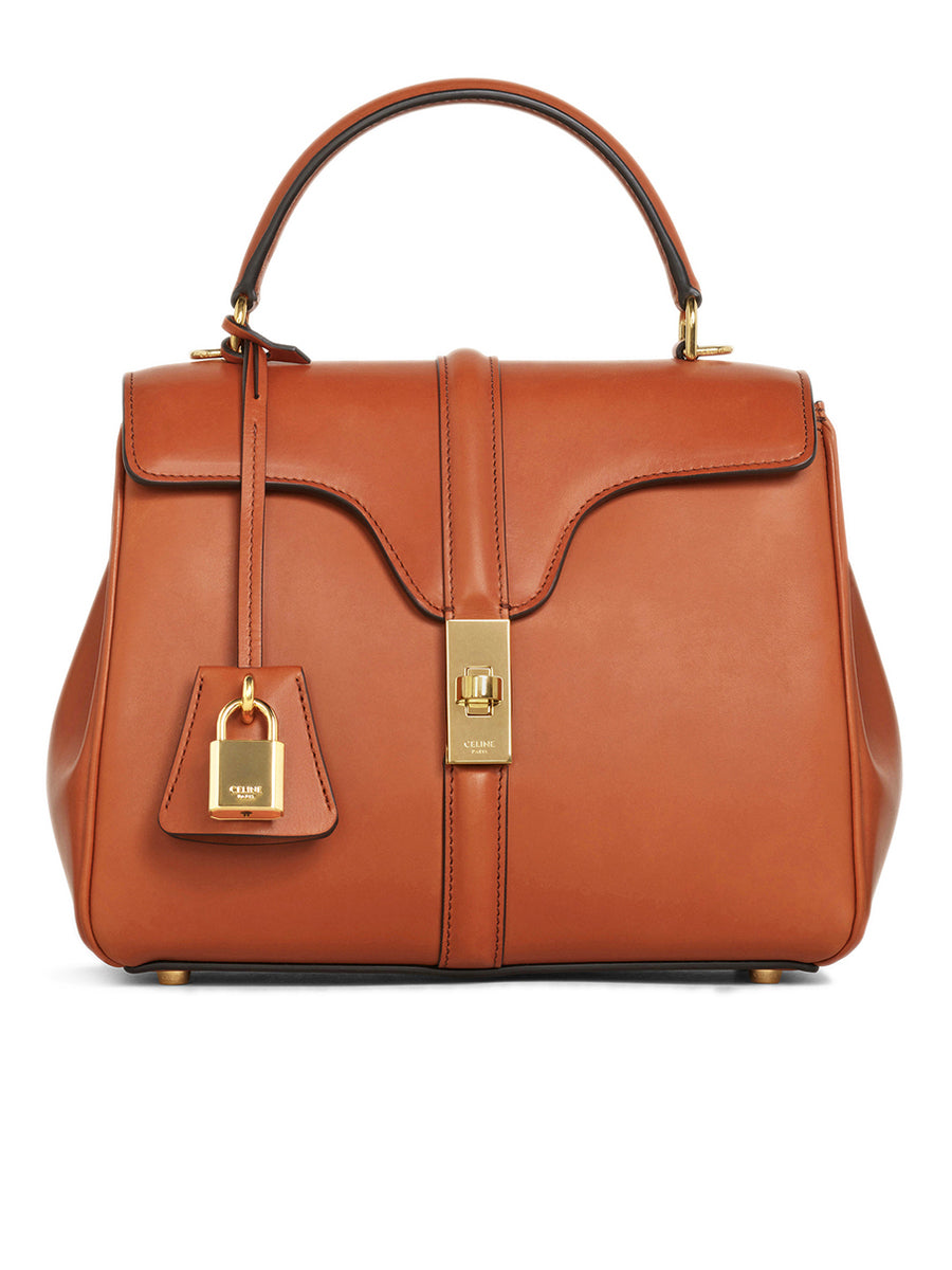 Small 16 Bag in Tan Natural Calfskin