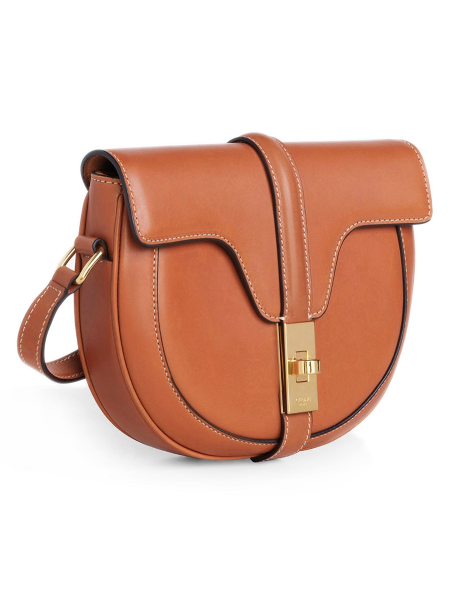 Small Besace 16 Bag in Tan Natural Calfskin
