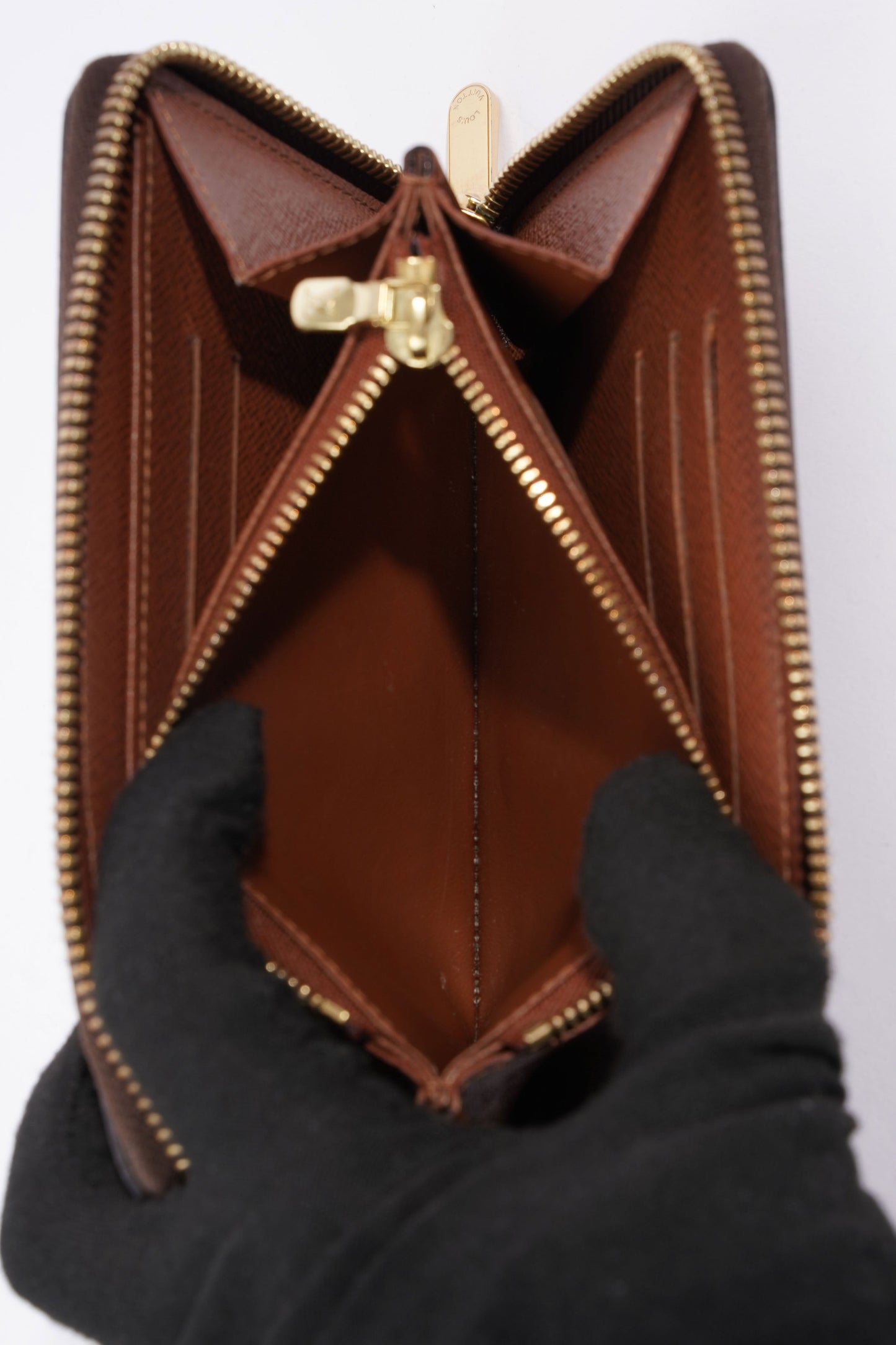 Louis Vuitton Zippy Compact Wallet Monogram Coated Canvas
