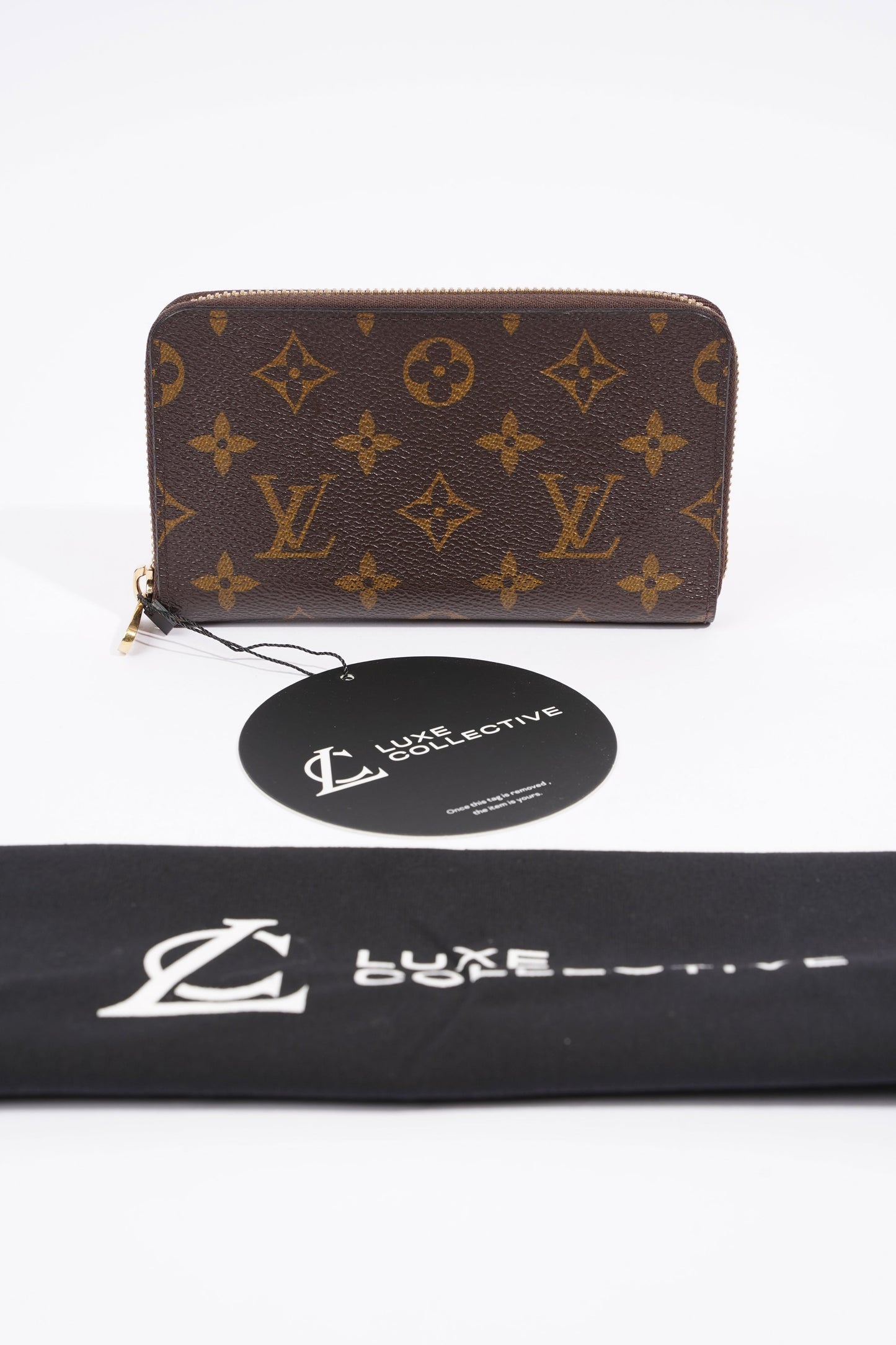 Louis Vuitton Zippy Compact Wallet Monogram Coated Canvas