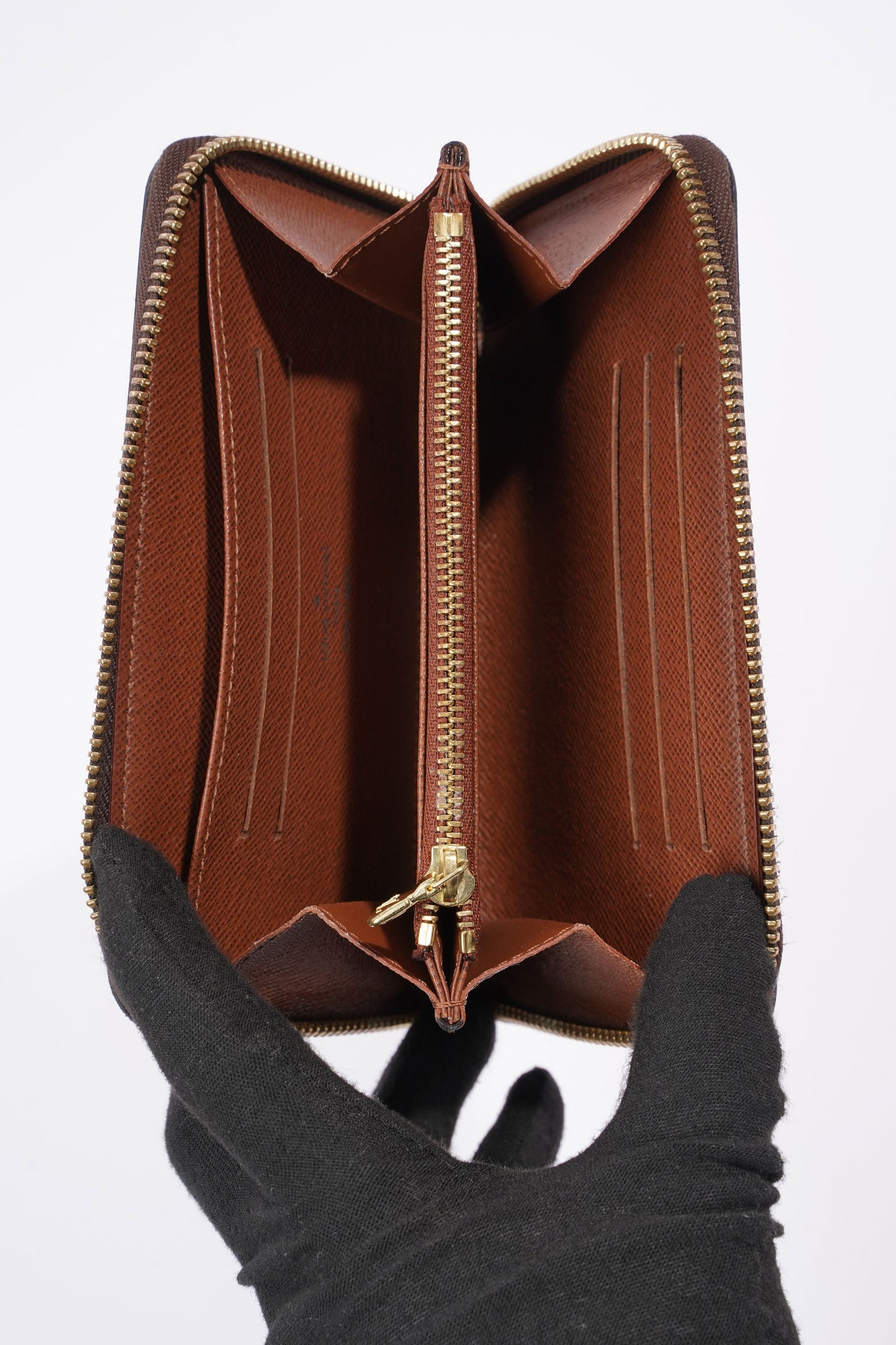 Louis Vuitton Zippy Compact Wallet Monogram Coated Canvas