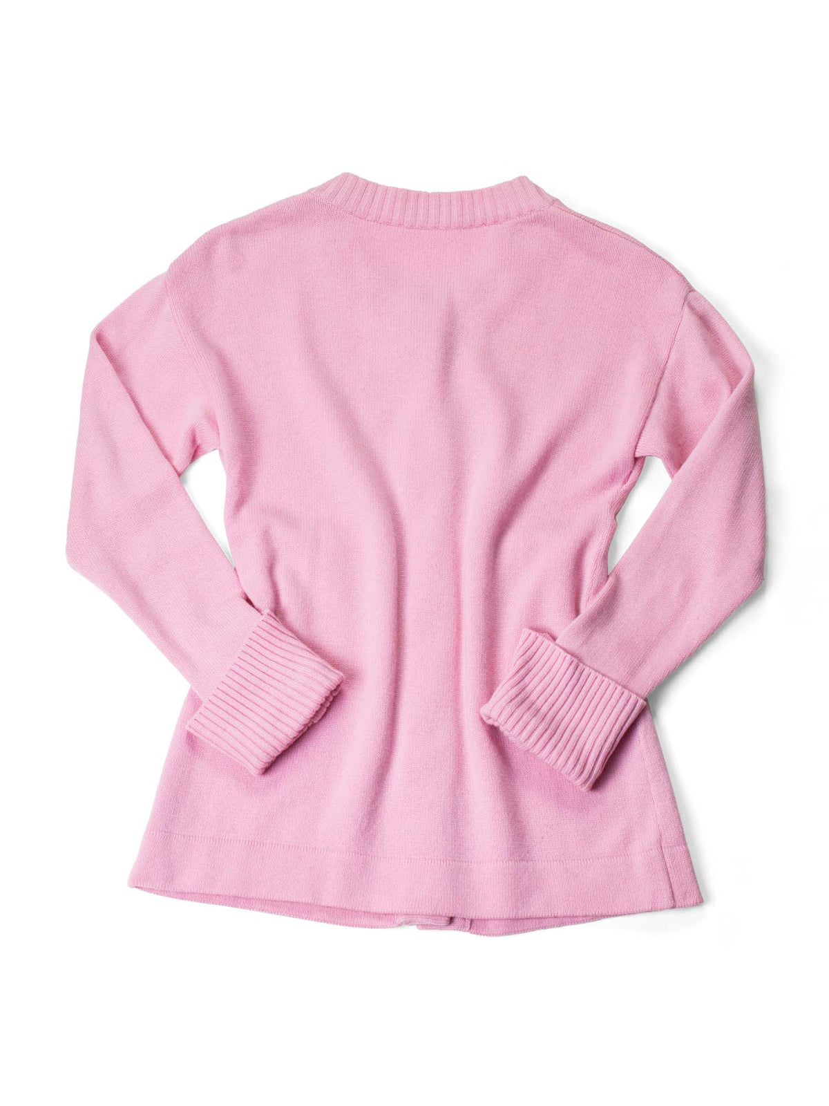 Chanel s Cashmere Gold Clover Buttons Cardigan Pink